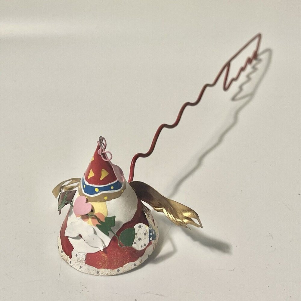Candle Snuffer Santa Claus Wings Metal